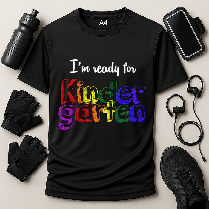 I'm Ready For Kindergarten Cooling Performance Crew T-Shirt
