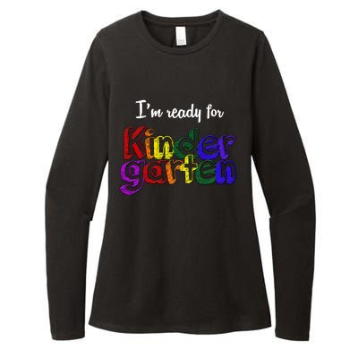 I'm Ready For Kindergarten Womens CVC Long Sleeve Shirt