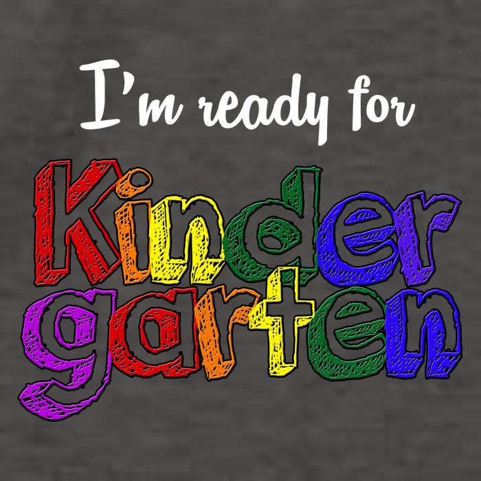 I'm Ready For Kindergarten Vector Backpack