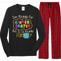 I'm Ready Kids First Day Of Kindergarten Long Sleeve Pajama Set