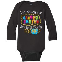 I'm Ready Kids First Day Of Kindergarten Baby Long Sleeve Bodysuit