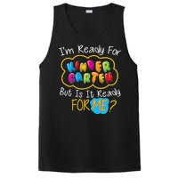 I'm Ready Kids First Day Of Kindergarten PosiCharge Competitor Tank