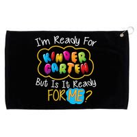 I'm Ready Kids First Day Of Kindergarten Grommeted Golf Towel