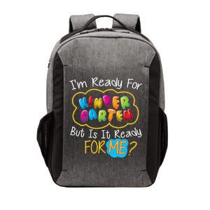 I'm Ready Kids First Day Of Kindergarten Vector Backpack