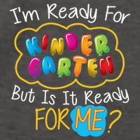 I'm Ready Kids First Day Of Kindergarten Vector Backpack