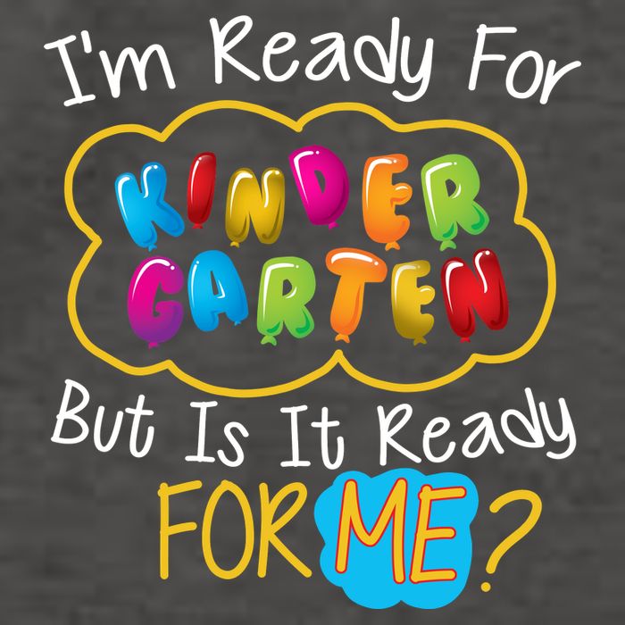 I'm Ready Kids First Day Of Kindergarten Vector Backpack