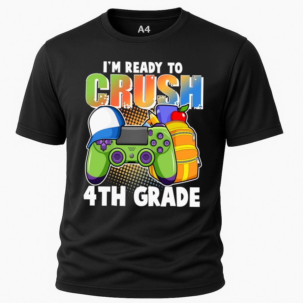 I'm Ready To Crush 4th Grade Video Gamer Cooling Performance Crew T-Shirt