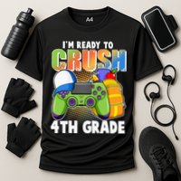 I'm Ready To Crush 4th Grade Video Gamer Cooling Performance Crew T-Shirt