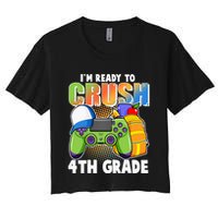 I'm Ready To Crush 4th Grade Video Gamer Crop Top