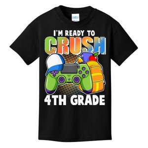 I'm Ready To Crush 4th Grade Video Gamer Kids T-Shirt