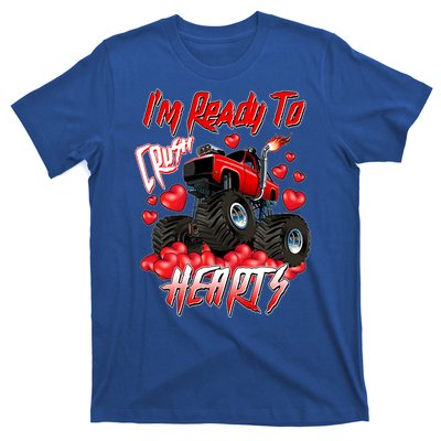 I'm Ready To Crush Hearts Monster Truck Valentine's Day T-Shirt