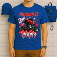 I'm Ready To Crush Hearts Monster Truck Valentine's Day T-Shirt