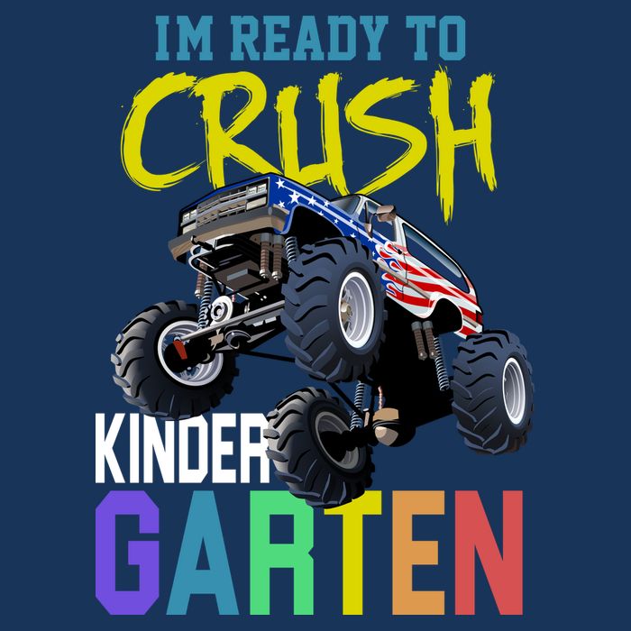 I'm Ready To Crush Kindergarten Flatbill Hat