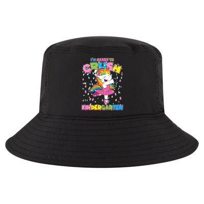 I'm Ready To Crush Kindergarten Cute Unicorn Cool Comfort Performance Bucket Hat