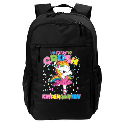 I'm Ready To Crush Kindergarten Cute Unicorn Daily Commute Backpack