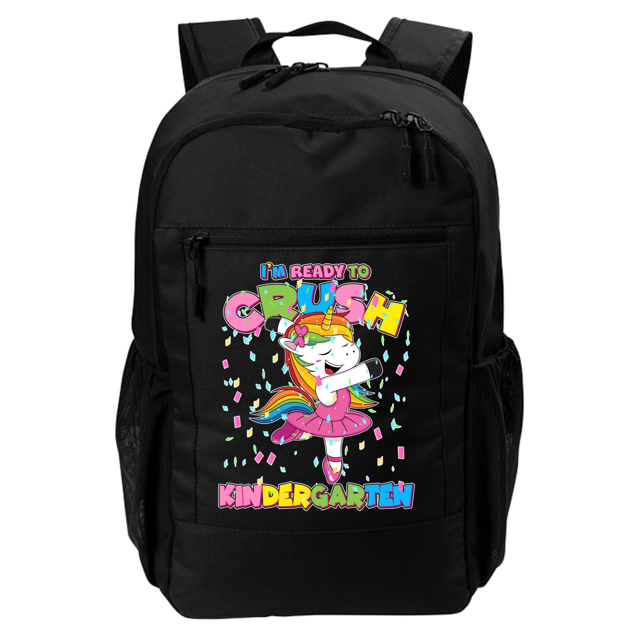 I'm Ready To Crush Kindergarten Cute Unicorn Backpack