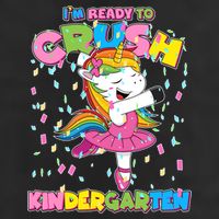 I'm Ready To Crush Kindergarten Cute Unicorn Hat