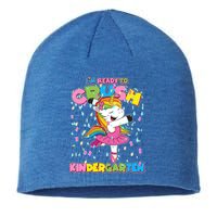 I'm Ready To Crush Kindergarten Cute Unicorn Sustainable Beanie