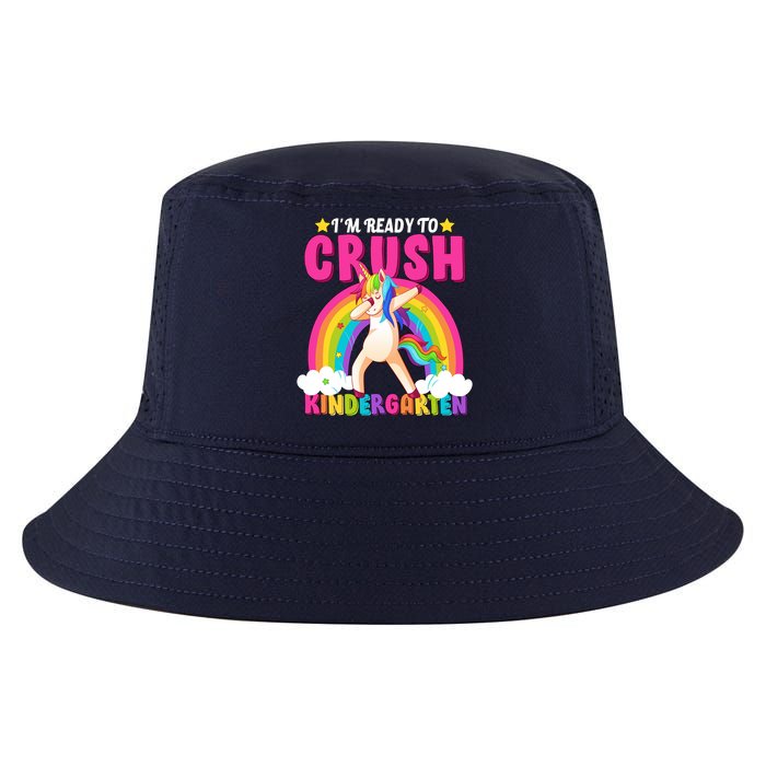 I'm Ready To Crush Kindergarten Unicorn Rainbow Cool Comfort Performance Bucket Hat