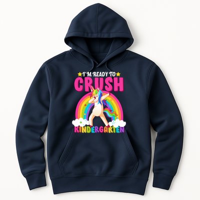I'm Ready To Crush Kindergarten Unicorn Rainbow Hoodie