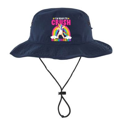 I'm Ready To Crush Kindergarten Unicorn Rainbow Legacy Cool Fit Booney Bucket Hat