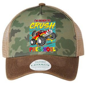 I'm Ready To Crush Preschool Monster Truck Madness Legacy Tie Dye Trucker Hat