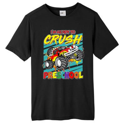 I'm Ready To Crush Preschool Monster Truck Madness Tall Fusion ChromaSoft Performance T-Shirt