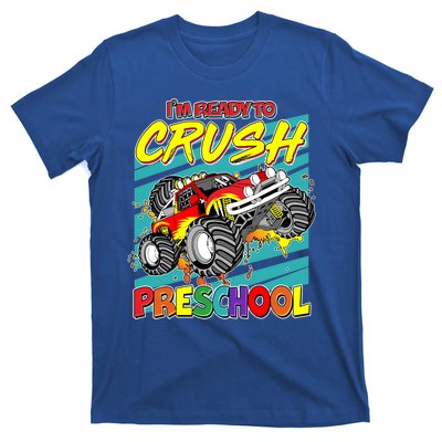 I'm Ready To Crush Preschool Monster Truck Madness T-Shirt