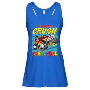 I'm Ready To Crush Preschool Monster Truck Madness Ladies Essential Flowy Tank