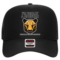 I'm Really A Cheetah Human Costume Trucker Hat
