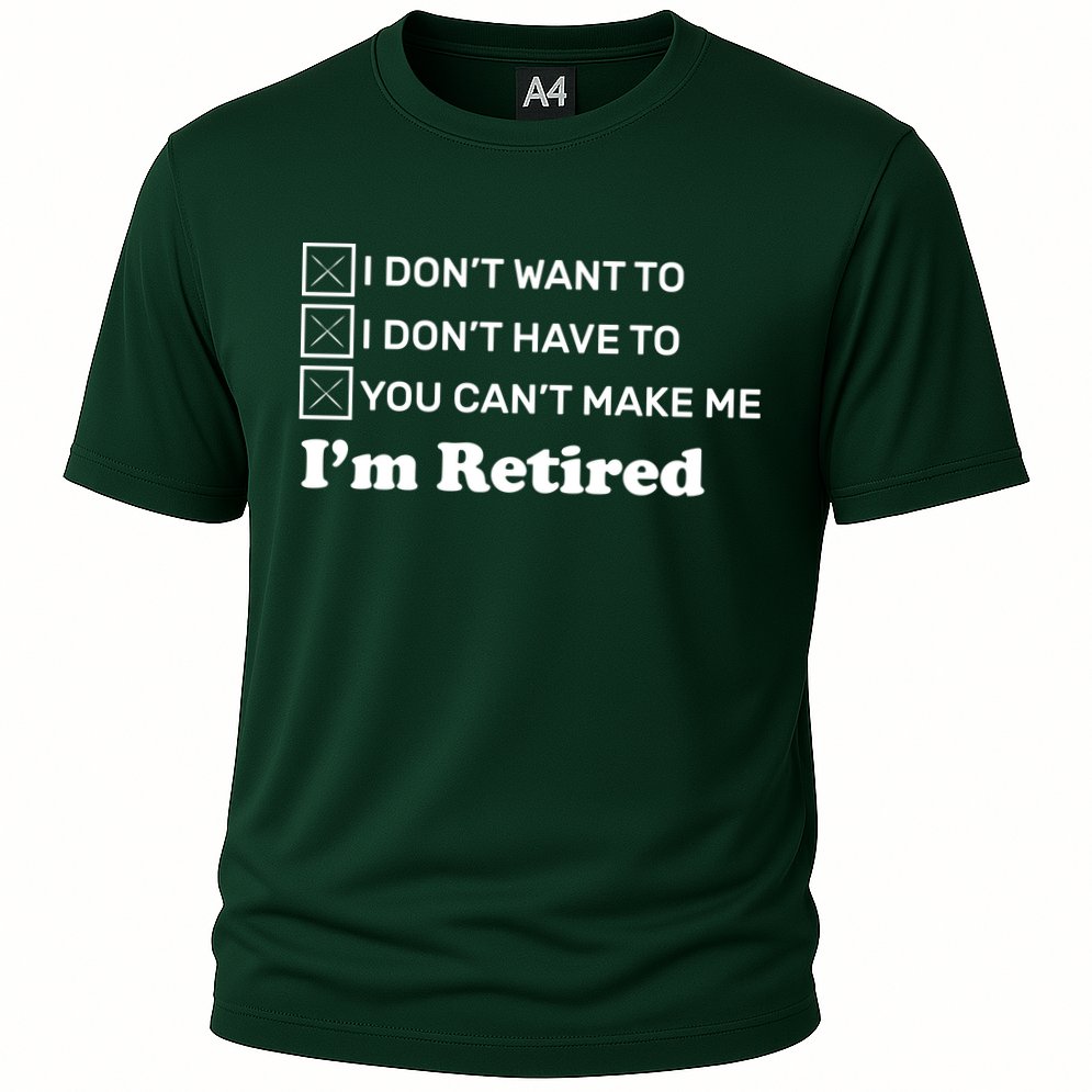 I'm Retired Performance Shirt