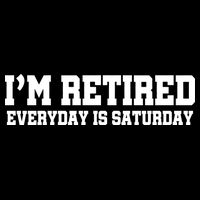 I'm Retired Everyday Is Saturday Cooling Performance Crew T-Shirt