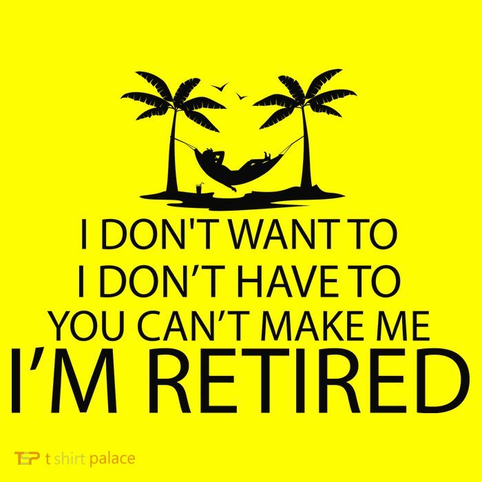 I'm Retried I Don't Want to Have To Can't Make Me 25L Jumbo Tote