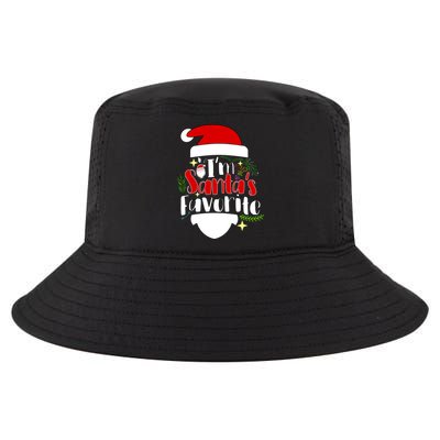 I'm Santa's Favorite Christmas Cool Comfort Performance Bucket Hat