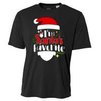 I'm Santa's Favorite Christmas Cooling Performance Crew T-Shirt