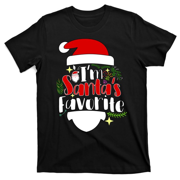 I'm Santa's Favorite Christmas T-Shirt