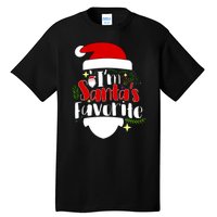 I'm Santa's Favorite Christmas Tall T-Shirt