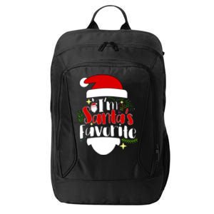 I'm Santa's Favorite Christmas City Backpack