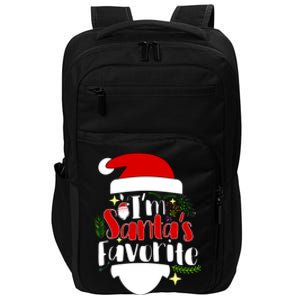 I'm Santa's Favorite Christmas Impact Tech Backpack