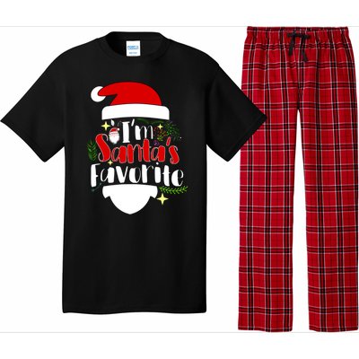 I'm Santa's Favorite Christmas Pajama Set