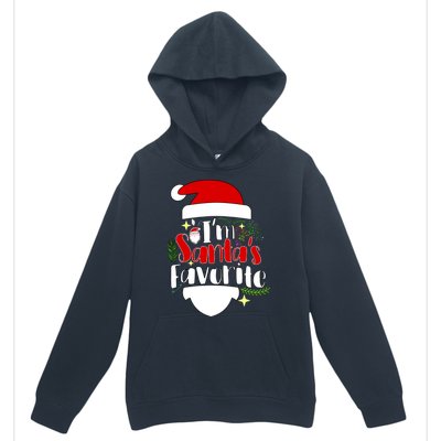 I'm Santa's Favorite Christmas Urban Pullover Hoodie