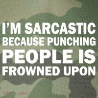 I'm Sarcastic Because Punching People Is Frowned Upon Legacy Tie Dye Trucker Hat