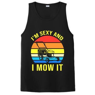 I'm Sexy And I Mow It PosiCharge Competitor Tank
