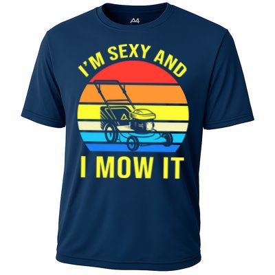 I'm Sexy And I Mow It Performance Shirt