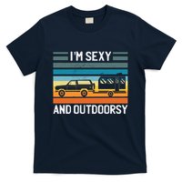 I'm Sexy And Outdoorsy Retro Road Trip Camper T-Shirt