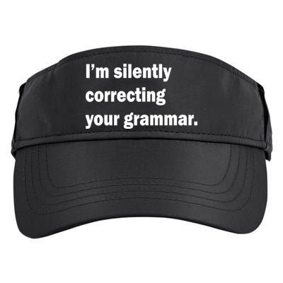 I'm Silently Correcting Your Grammar Adult Drive Performance Visor