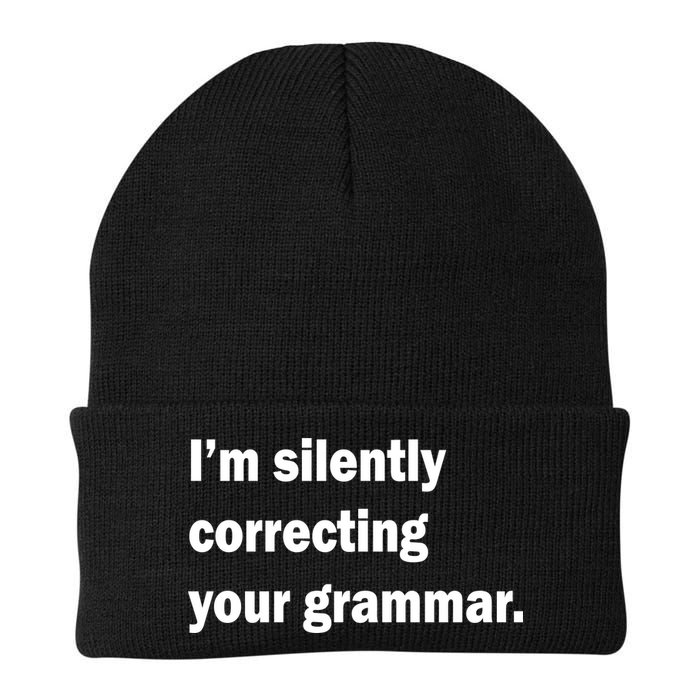 I'm Silently Correcting Your Grammar Beanie