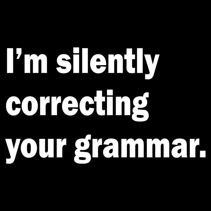 I'm Silently Correcting Your Grammar 16 in Basic Backpack