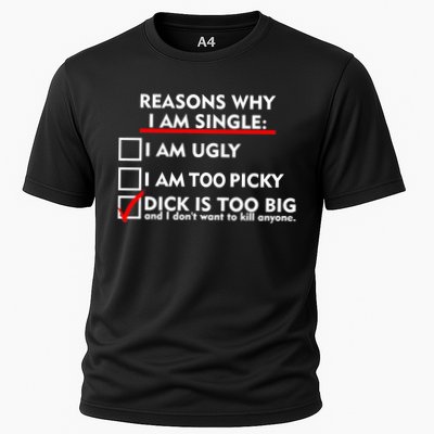 I'm Single Because It's Too Big Performance Shirt