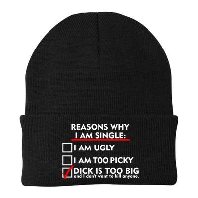 I'm Single Because It's Too Big Beanie